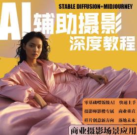 芽麦教育AI摄影人工智能商业应用摄影课程2023【画质不错只有视频】-斗斗图