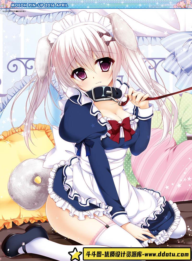 电击萌王 2016年04月插图精选-绘师作品-43MB-66P