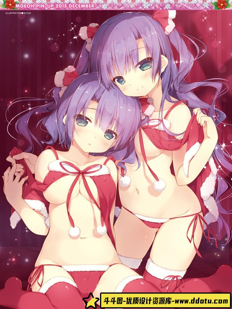 电击萌王 2015年12月插图精选-绘师作品-66MB-55P