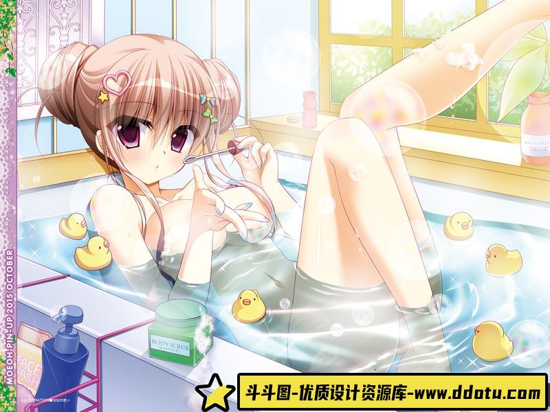 电击萌王 2015年10月插图精选-绘师作品-56MB-54P