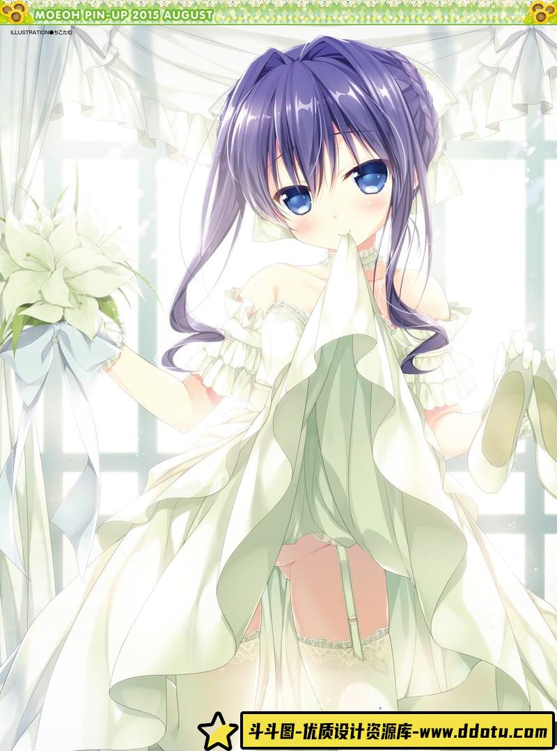 电击萌王 2015年08月插图精选-绘师作品-75MB-59P