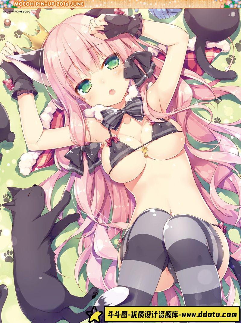 电击萌王 2016年6月插图精选-绘师作品-76MB-60P