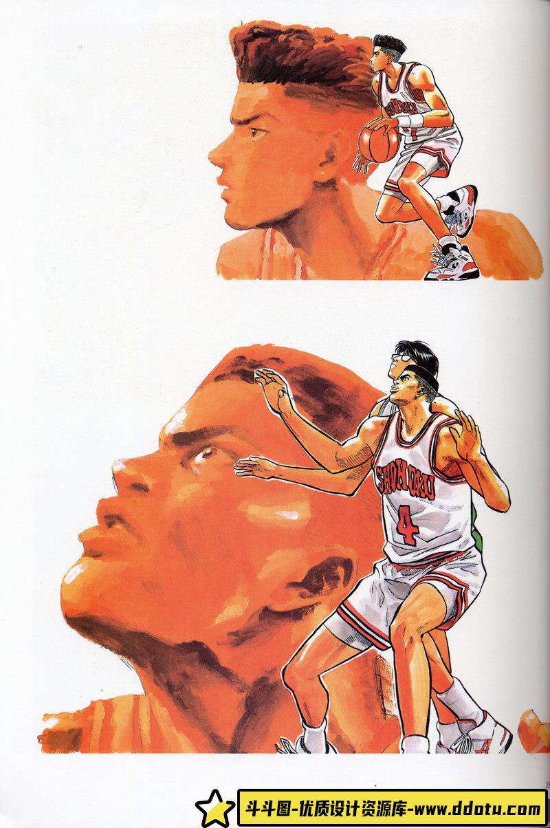 井上雄彦 灌篮高手原画集-绘师作品-100MB-113P