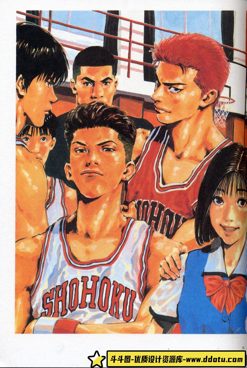 井上雄彦 灌篮高手原画集-绘师作品-100MB-113P