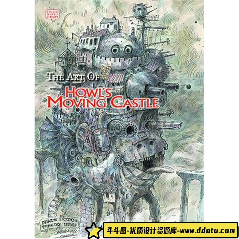宫崎骏 哈尔的移动城堡 设定集-绘师作品-384MB-103P-斗斗图