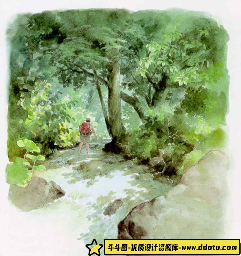 宫崎骏 男鹿和雄画集-绘师作品-12MB-118P