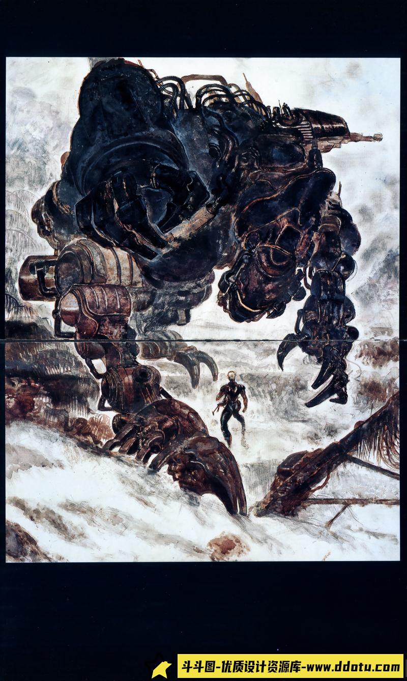 天野喜孝 前线任务 画集-绘师作品-382MB-57P