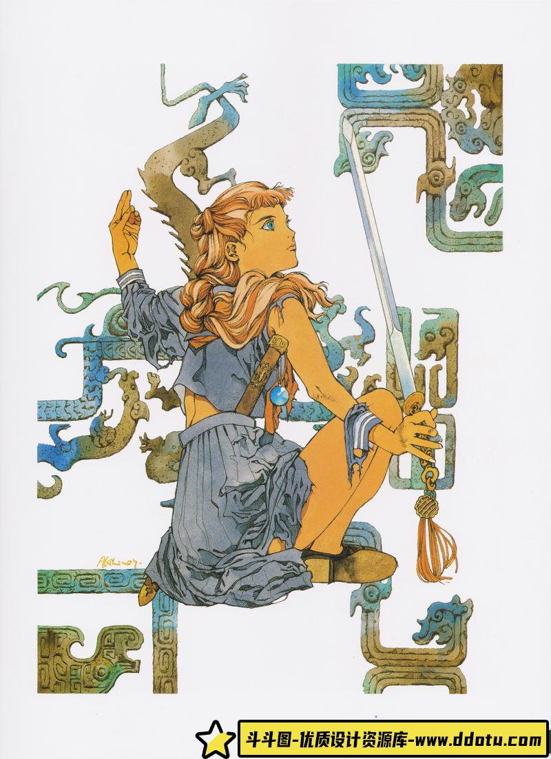 山田章博 十二国记 画集-绘师作品-583MB-98P