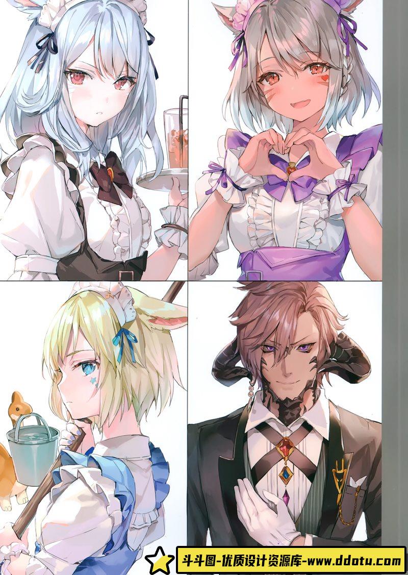 ももこ画集-绘师作品-1GB-312P