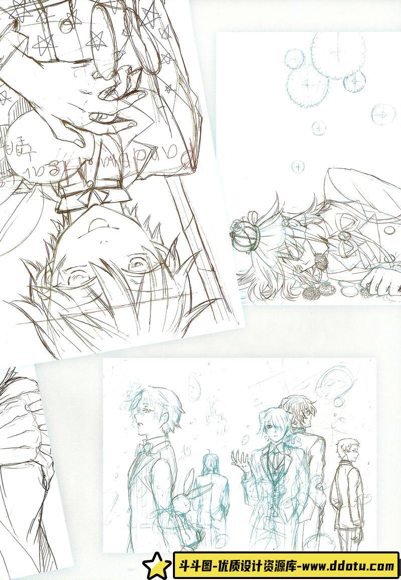 望月淳 潘多拉之心 2nd画集-绘师作品-715MB-248P