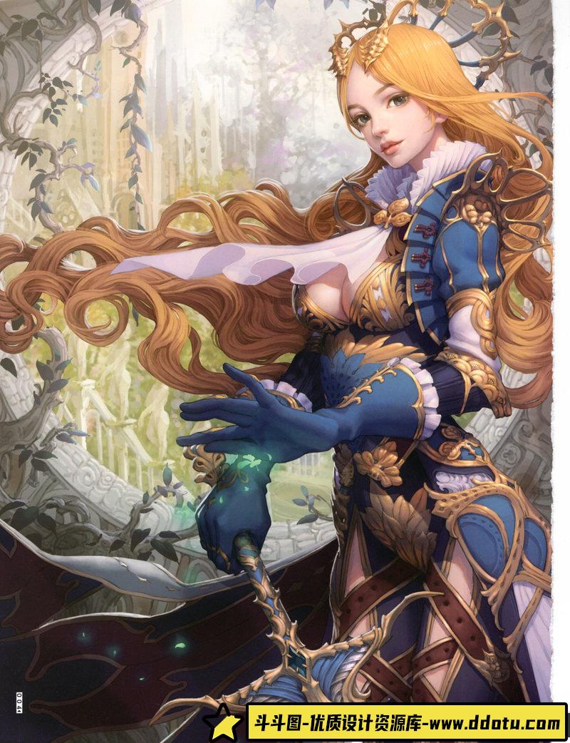 刘远画集 缪斯之瞳-绘师作品-128MB-130P