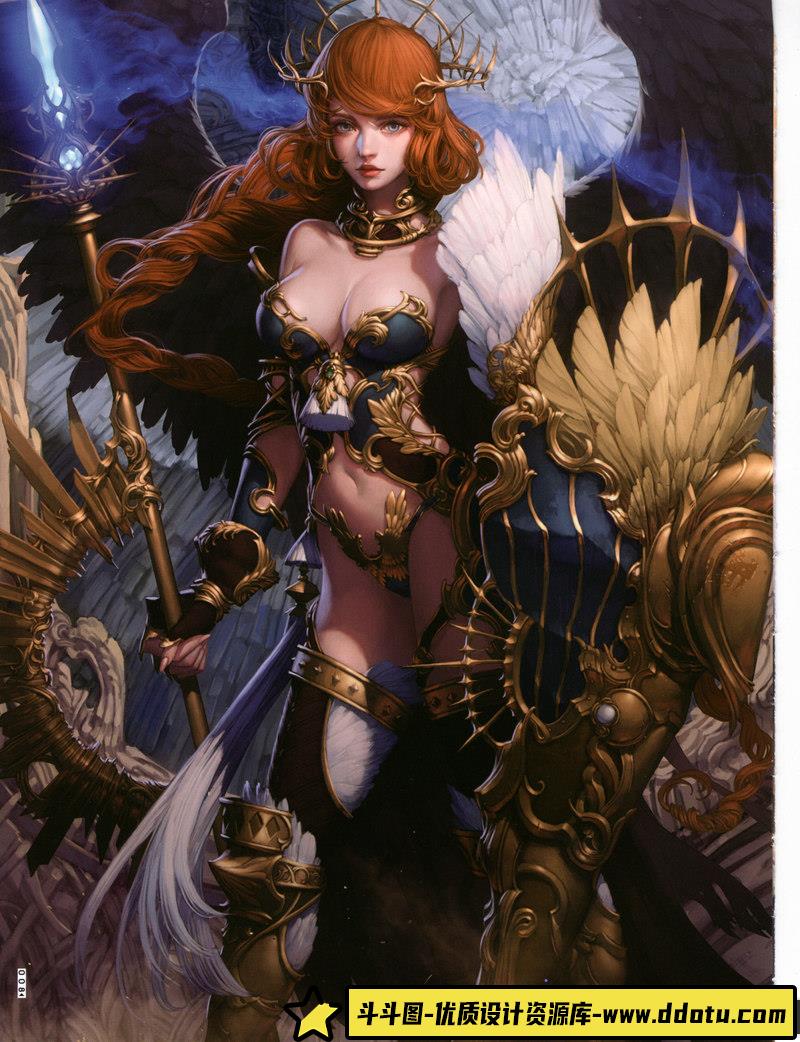 刘远画集 缪斯之瞳-绘师作品-128MB-130P