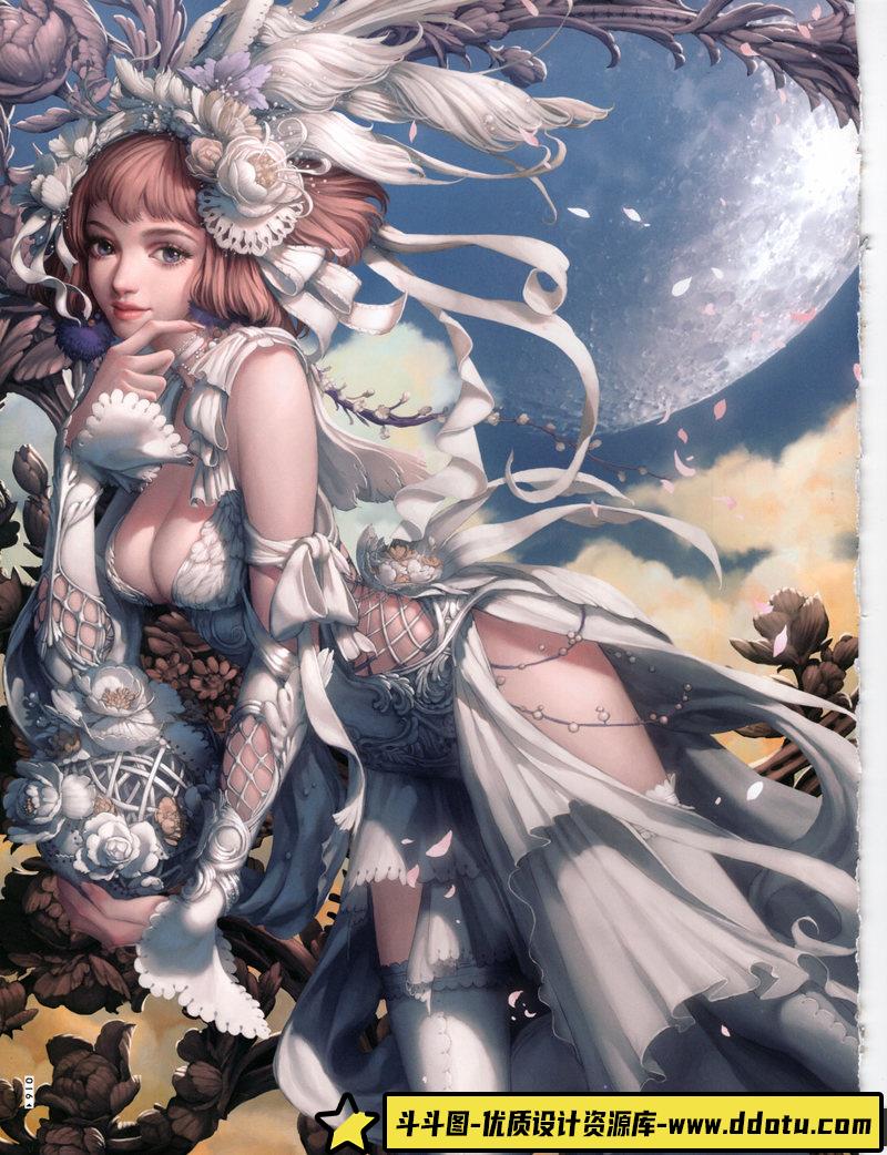 刘远画集 缪斯之瞳-绘师作品-128MB-130P