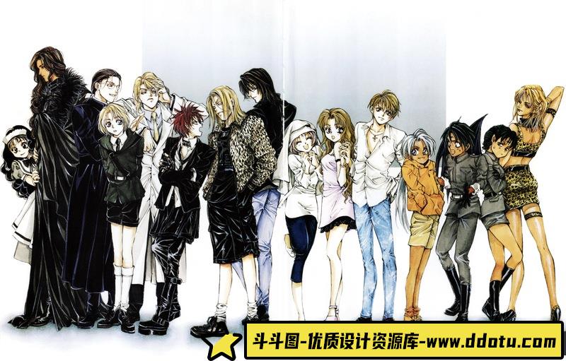 由贵香织里 天使禁猎区2 画集-绘师作品-146MB-70P