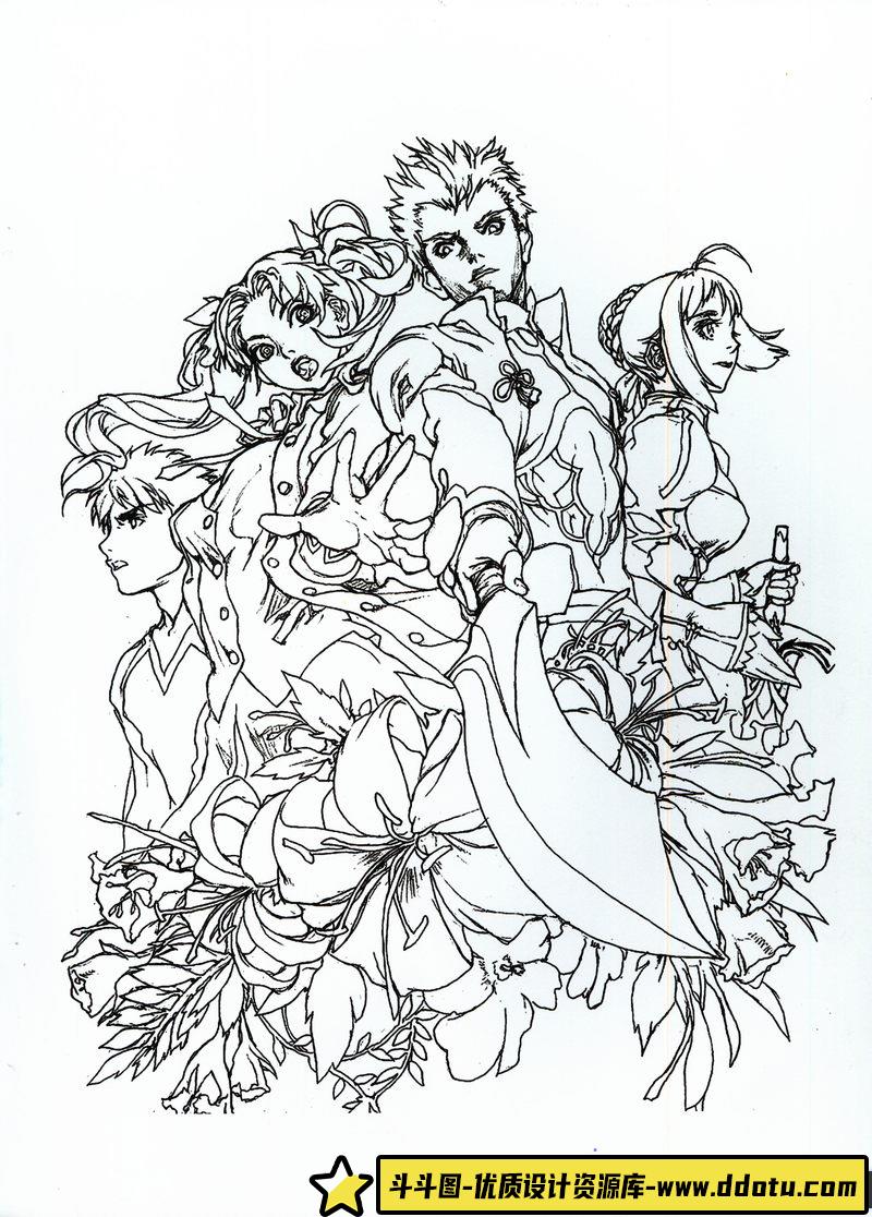 金亨泰手稿画集-绘师作品-123MB-163P