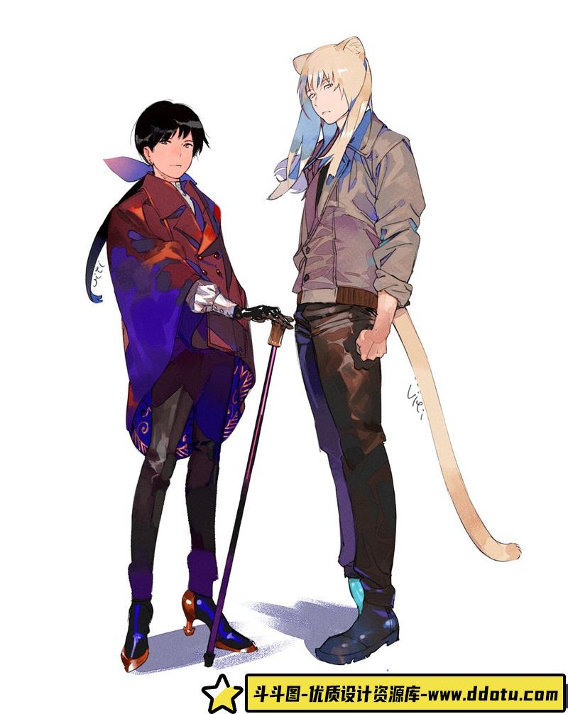 日本画师 浮雲宇一 作品图包-绘师作品-24MB-97P