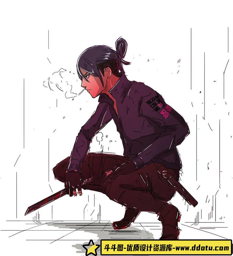 Mitch草图线稿-绘师作品-38M-259P