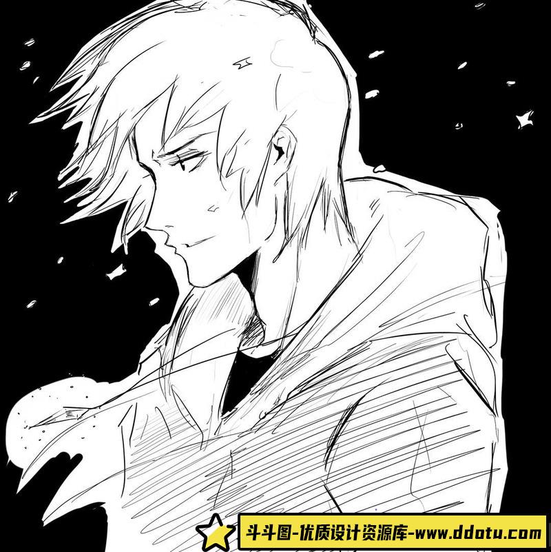 Mitch草图线稿-绘师作品-38M-259P