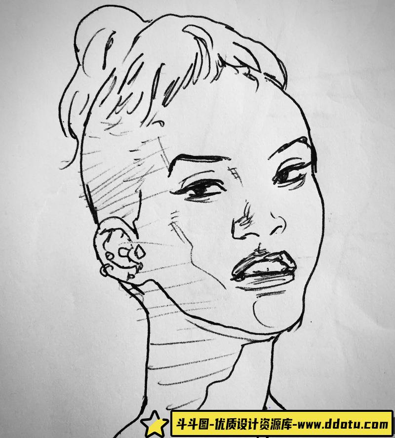 miss.jisu手绘稿-绘师作品-348M-1430P-12V