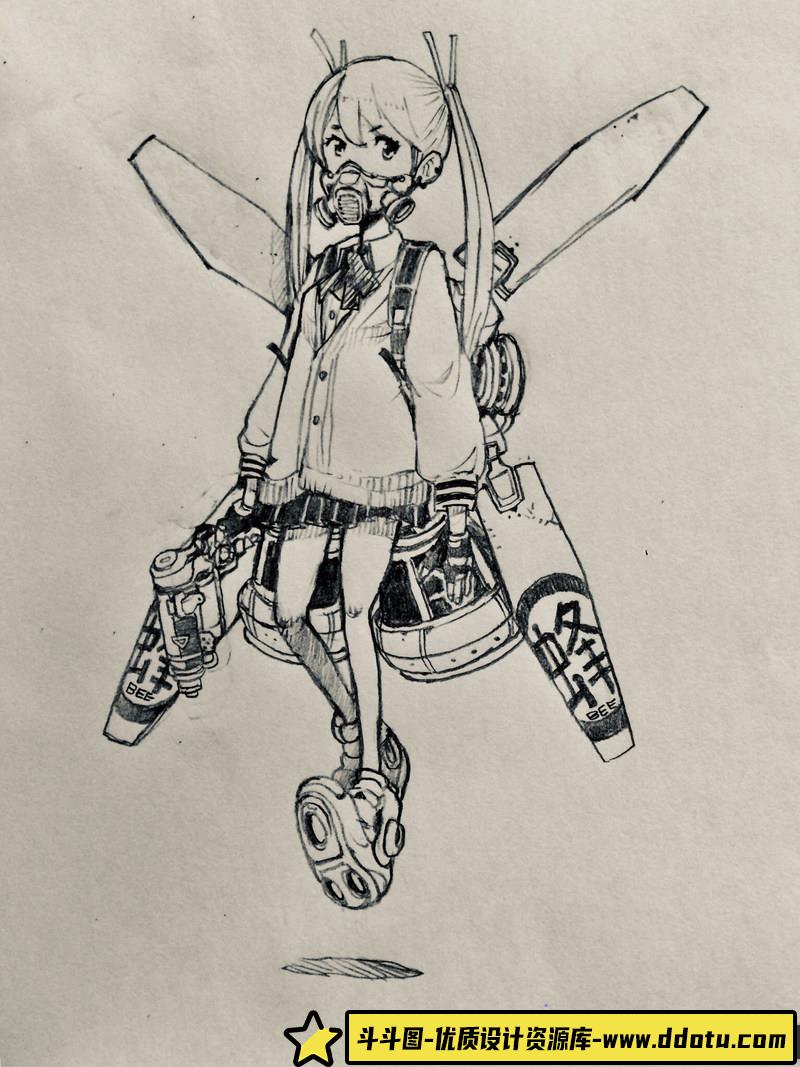 Acky Bright手绘稿-绘师作品-368M-904P-4V