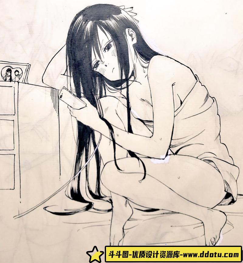 依田瑞稀 手绘稿-绘师作品-120M-243P-1V