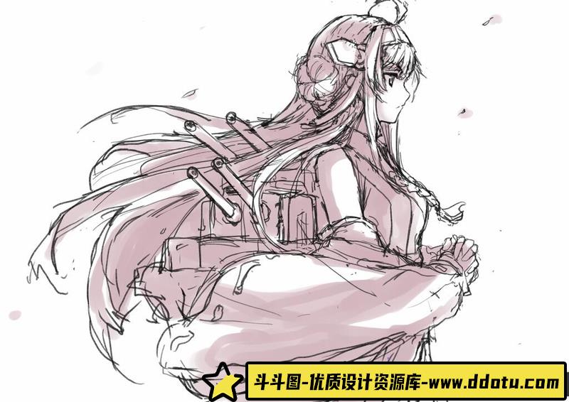 konero手绘稿-绘师作品-715M-863P-18V