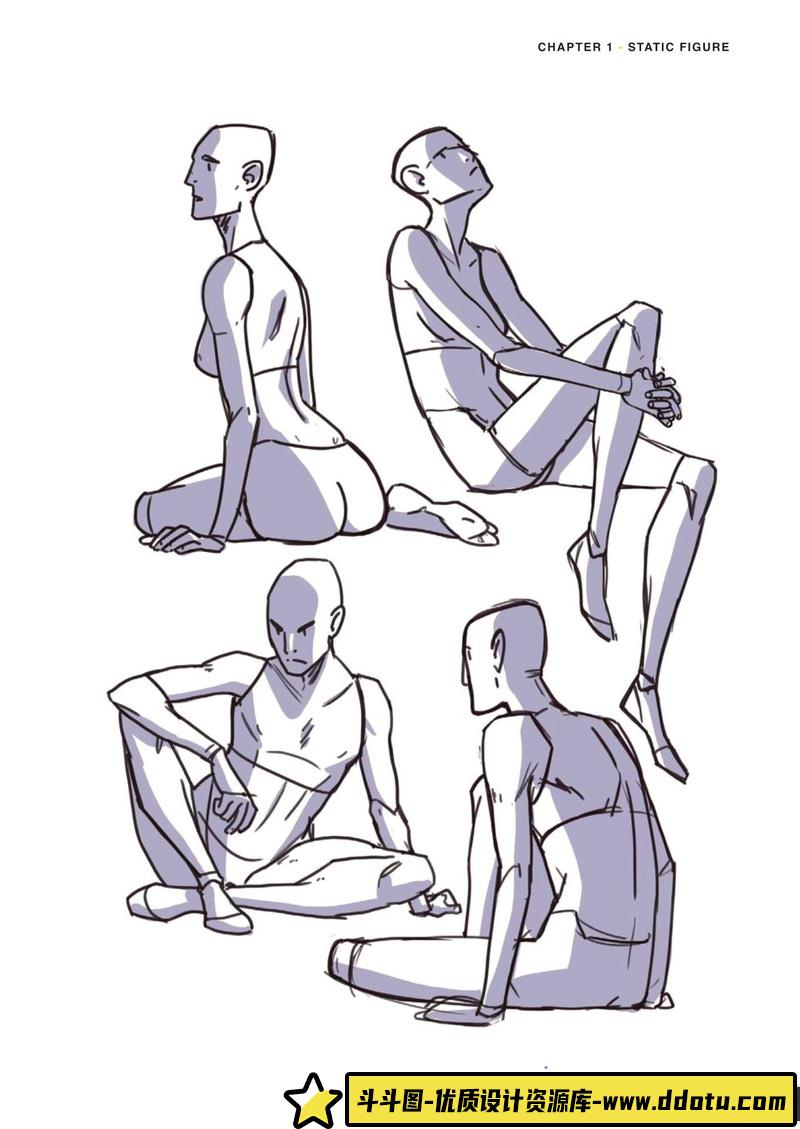 Kibbitzer动态人体-绘师作品-19M-95P