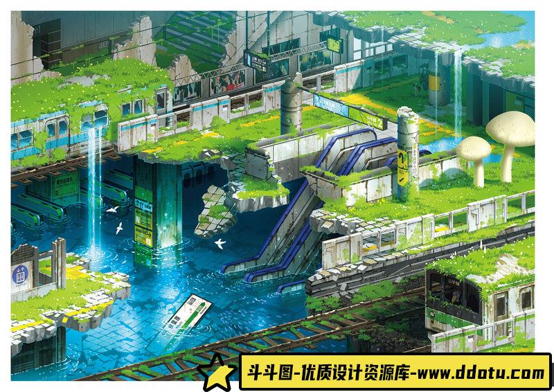 东京幻想作品集-绘师作品-187M-243P-斗斗图