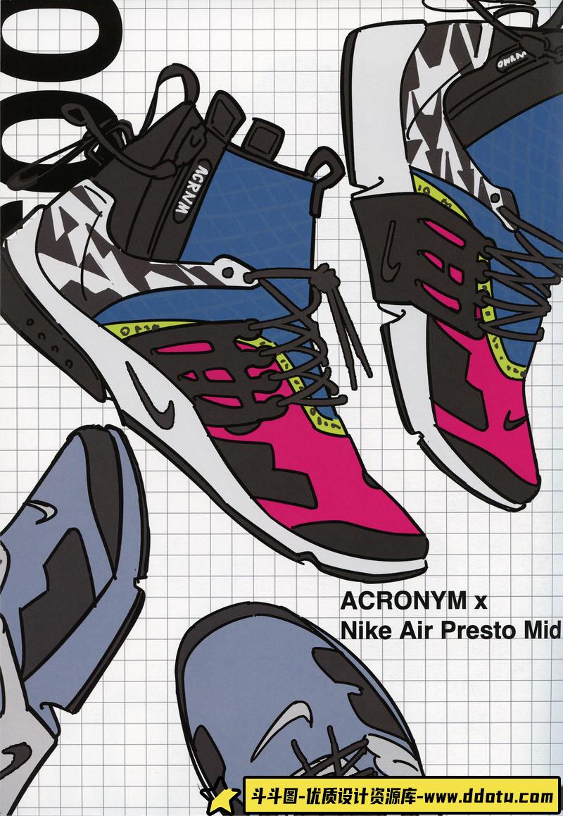 运动鞋女孩1 画集-绘师作品-56MB-32P