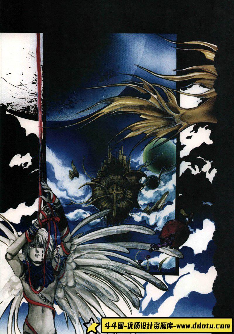 416-由贵香织里 天使禁猎区2 画集-绘师作品-146MB-70P