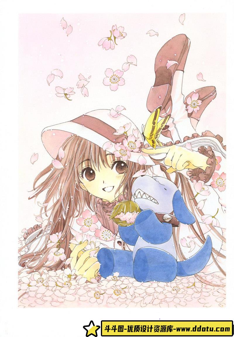 [CLAMP]奇迹少女小鸠 插画与记忆-绘师作品-42P-17MB