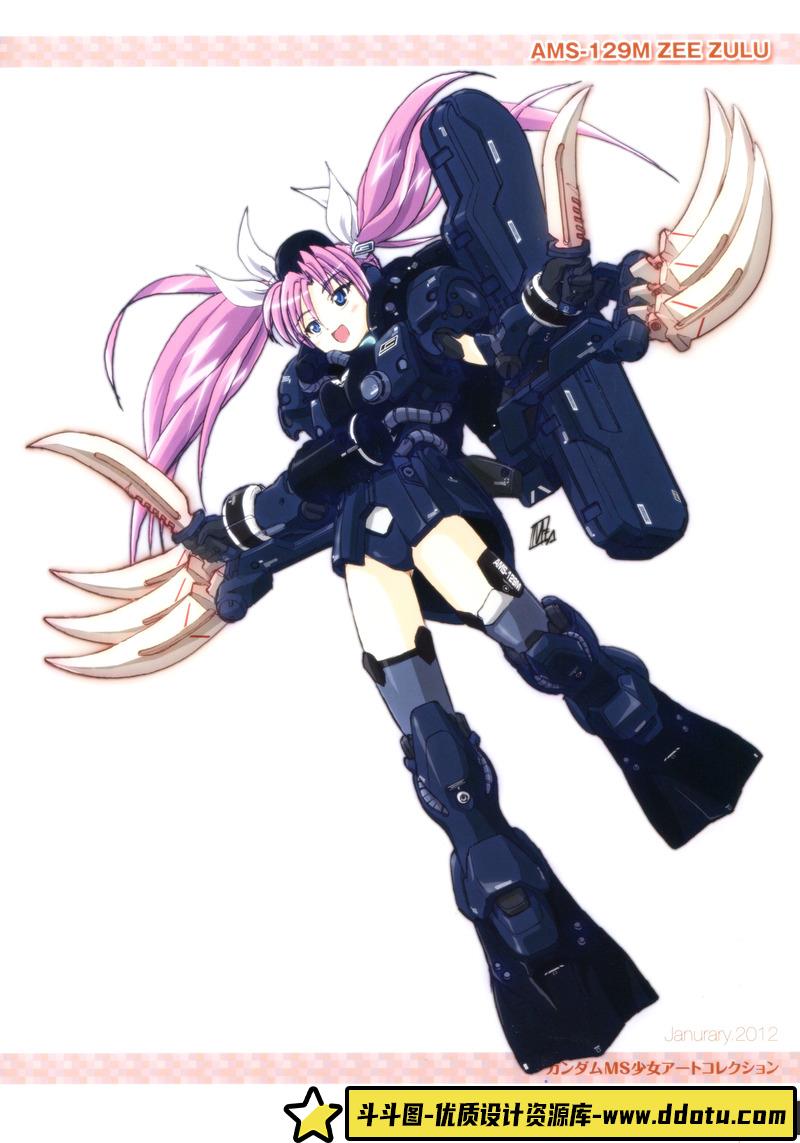 [明貴美加]机甲娘画集-绘师作品-176MB-102P