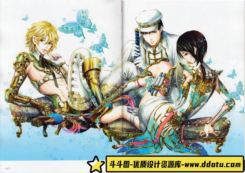 [尚月地]极彩少年-绘师作品-140MB-62P