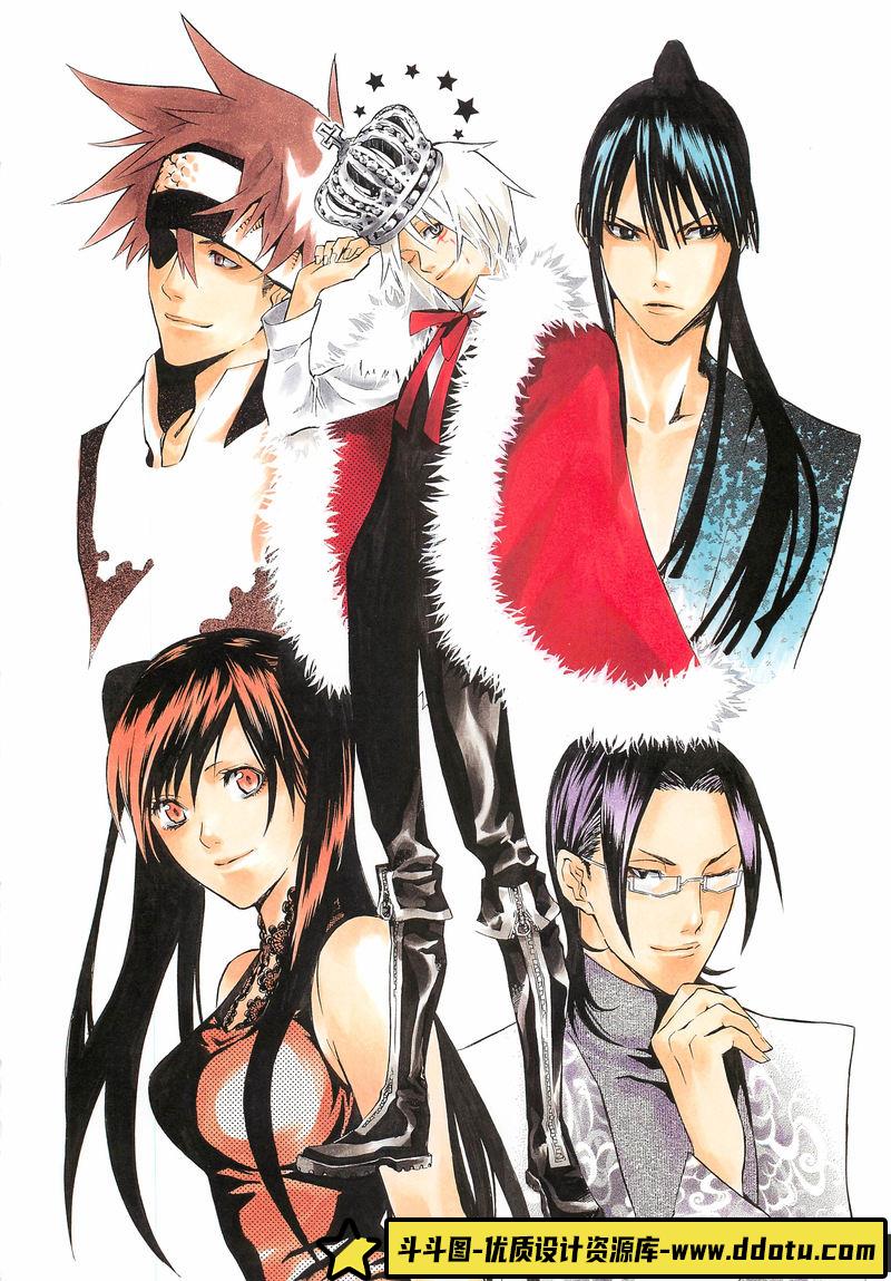 [星野桂]D.Gray-man(驱魔少年) 插画集 Noche-绘师作品-235MB-89P