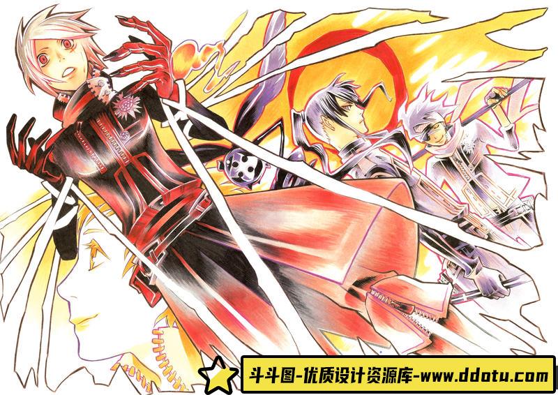 [星野桂]D.Gray-man(驱魔少年) 插画集 Noche-绘师作品-235MB-89P