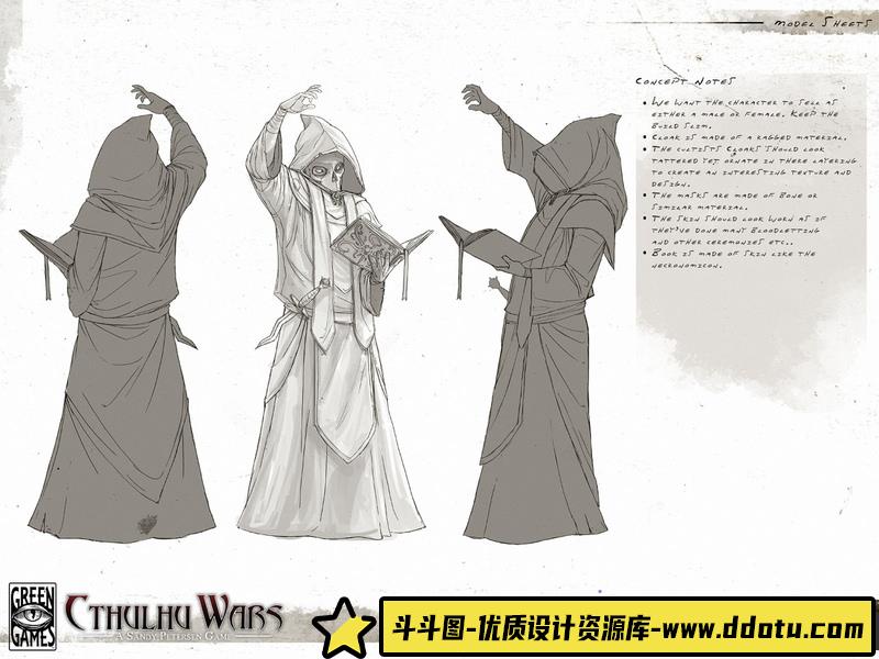 Richard Luong克苏鲁神话画集-绘师专区212MB-102P