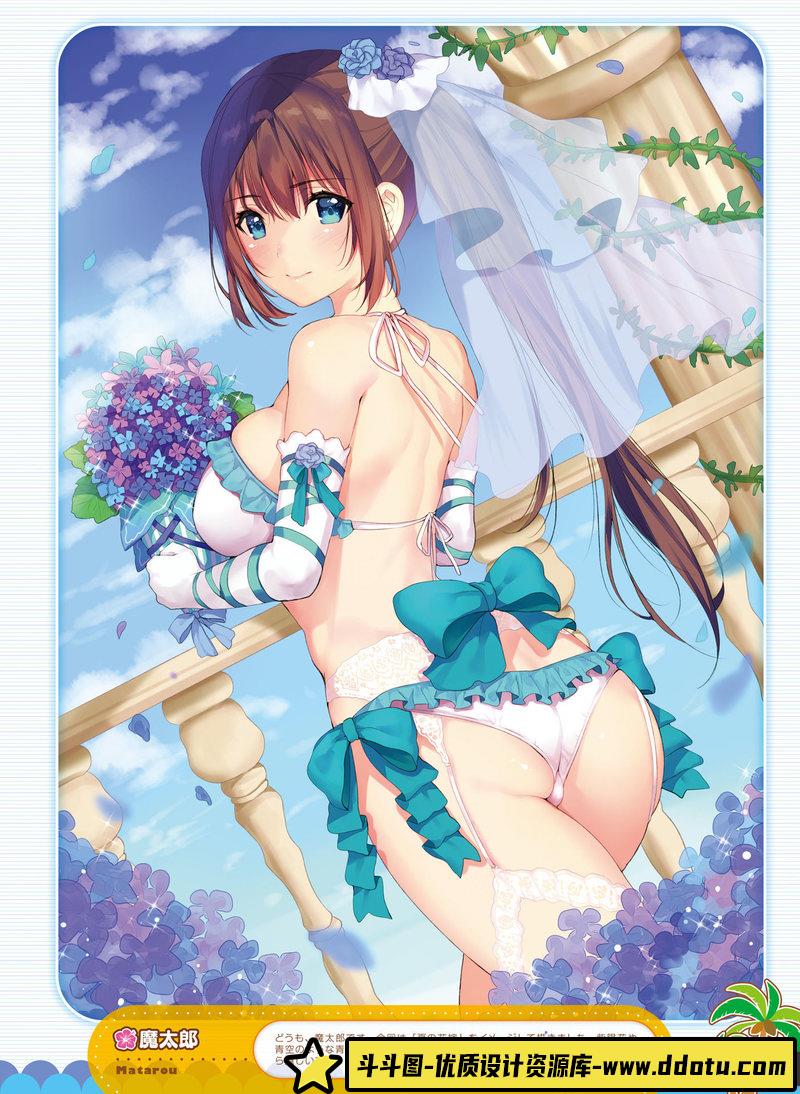 电击萌王 2017年8月插图精选-绘师作品-78MB-68P