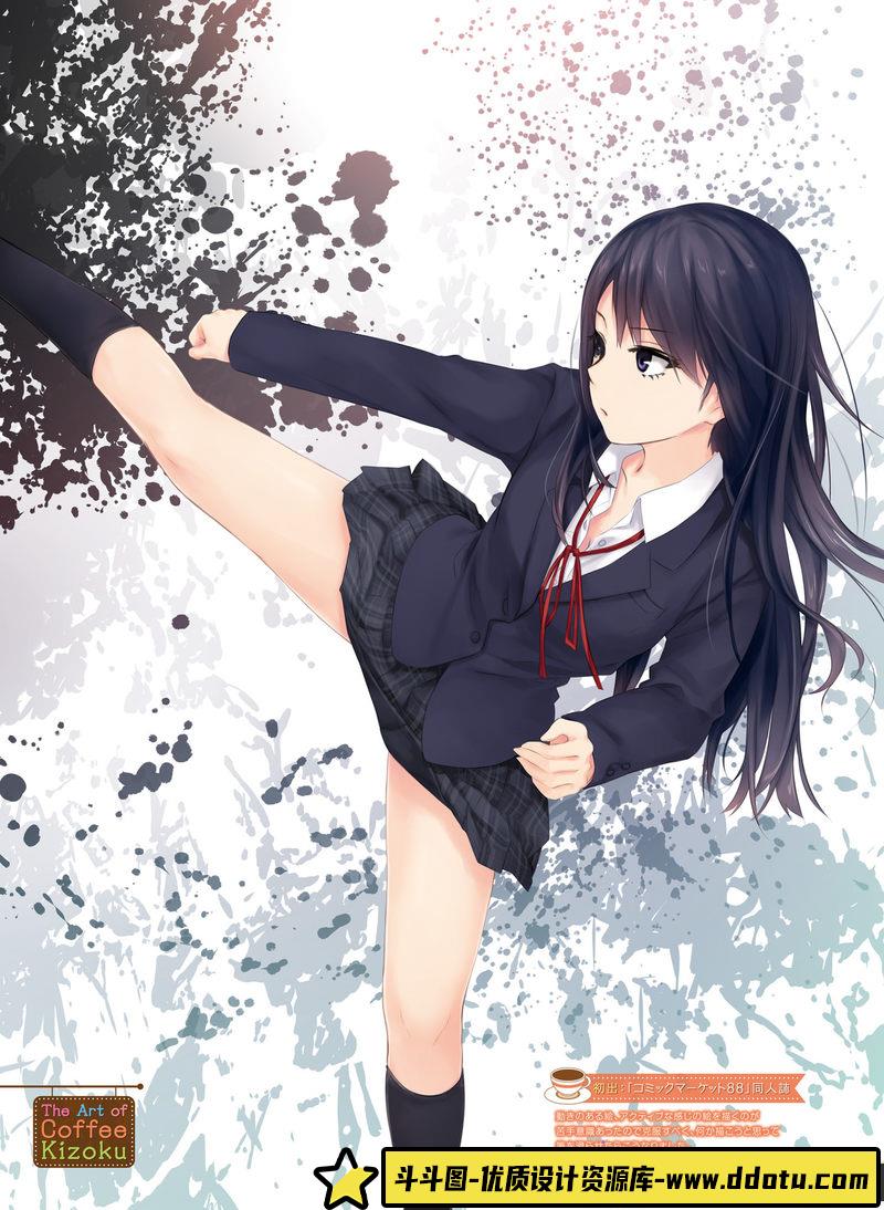 电击萌王 2016年12月插图精选-绘师作品-78MB-75P