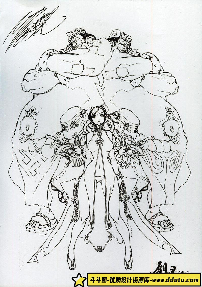 304-金亨泰手稿画集-绘师作品-123MB-163P