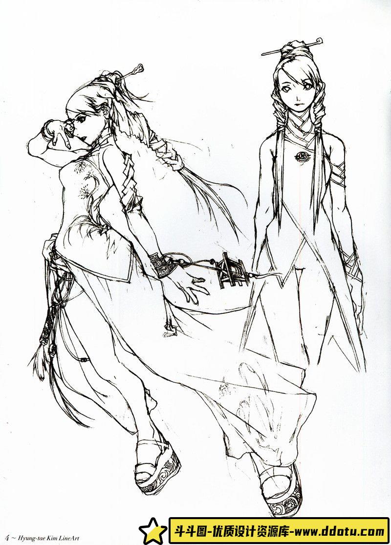 304-金亨泰手稿画集-绘师作品-123MB-163P