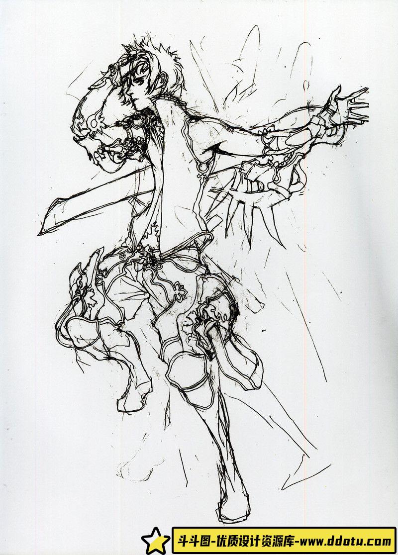 304-金亨泰手稿画集-绘师作品-123MB-163P