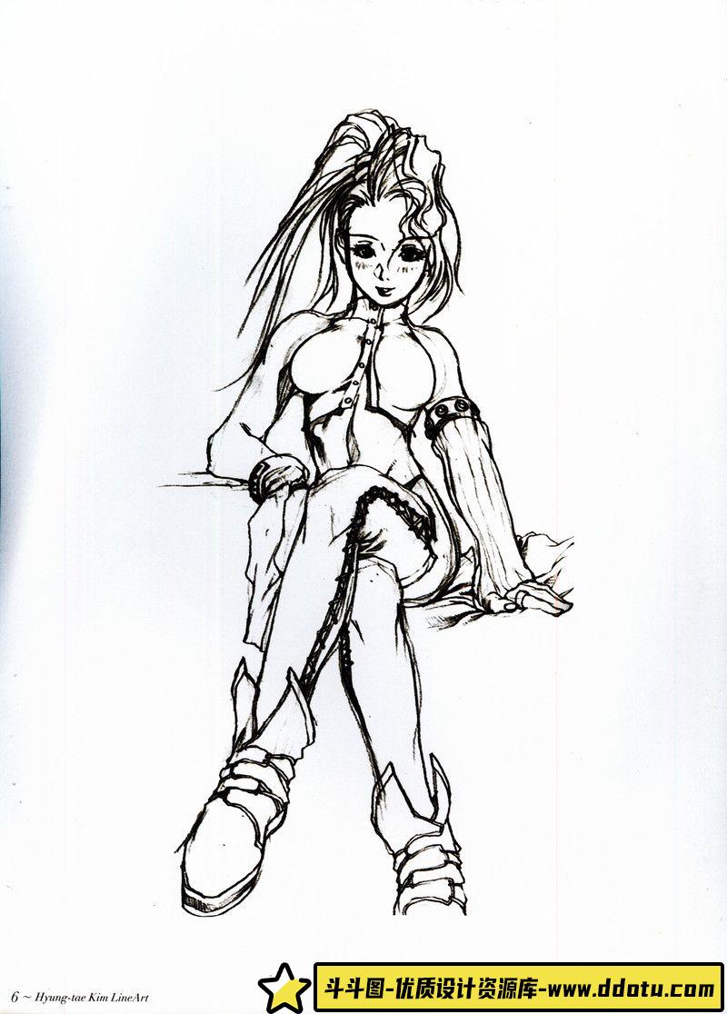 304-金亨泰手稿画集-绘师作品-123MB-163P