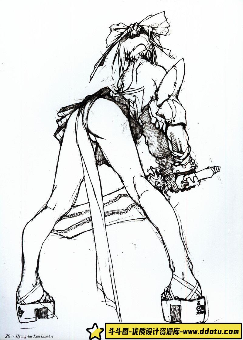 304-金亨泰手稿画集-绘师作品-123MB-163P