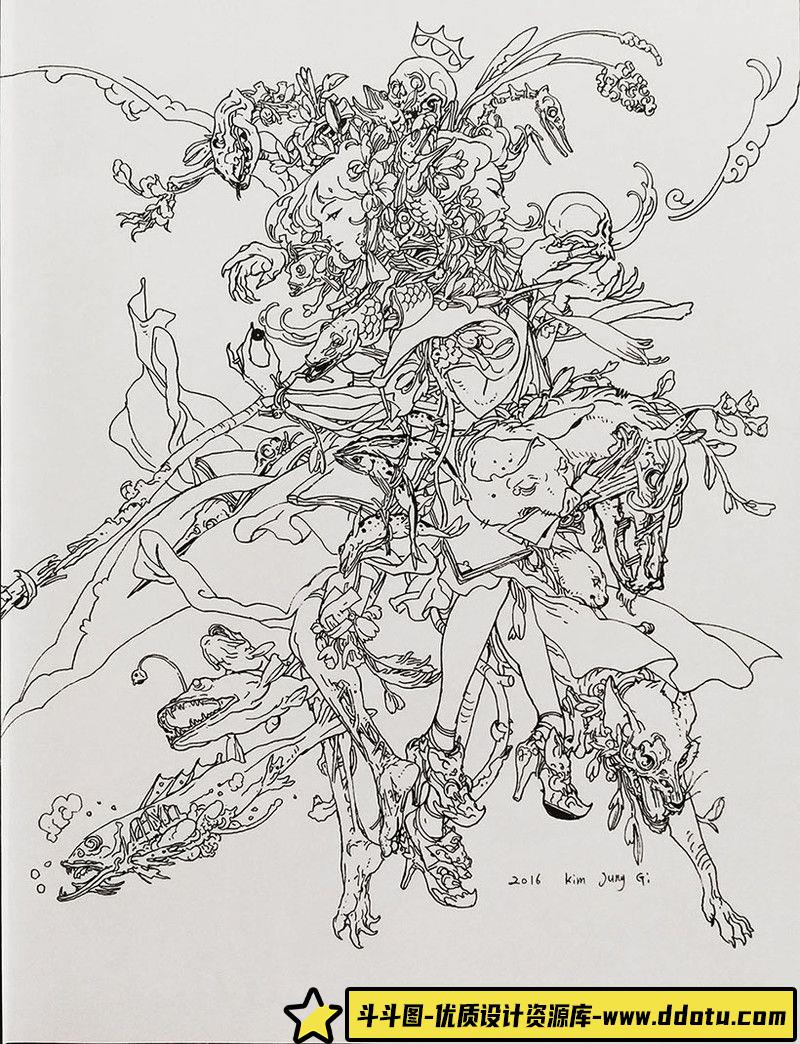 306-井上雄彦 灌篮高手原画集-绘师作品-100MB-113P