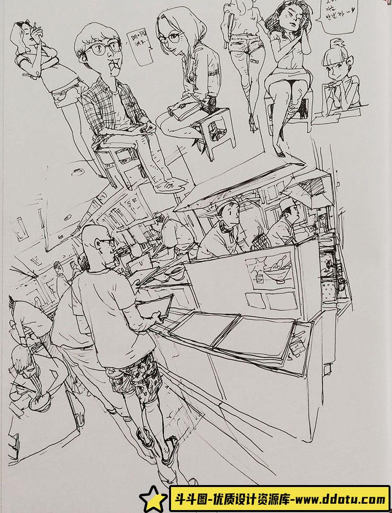 306-井上雄彦 灌篮高手原画集-绘师作品-100MB-113P