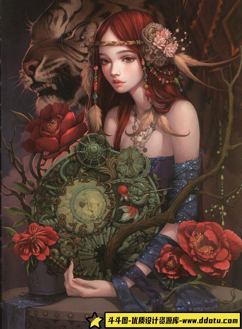 316-刘远画集 缪斯之瞳-绘师作品-128MB-130P