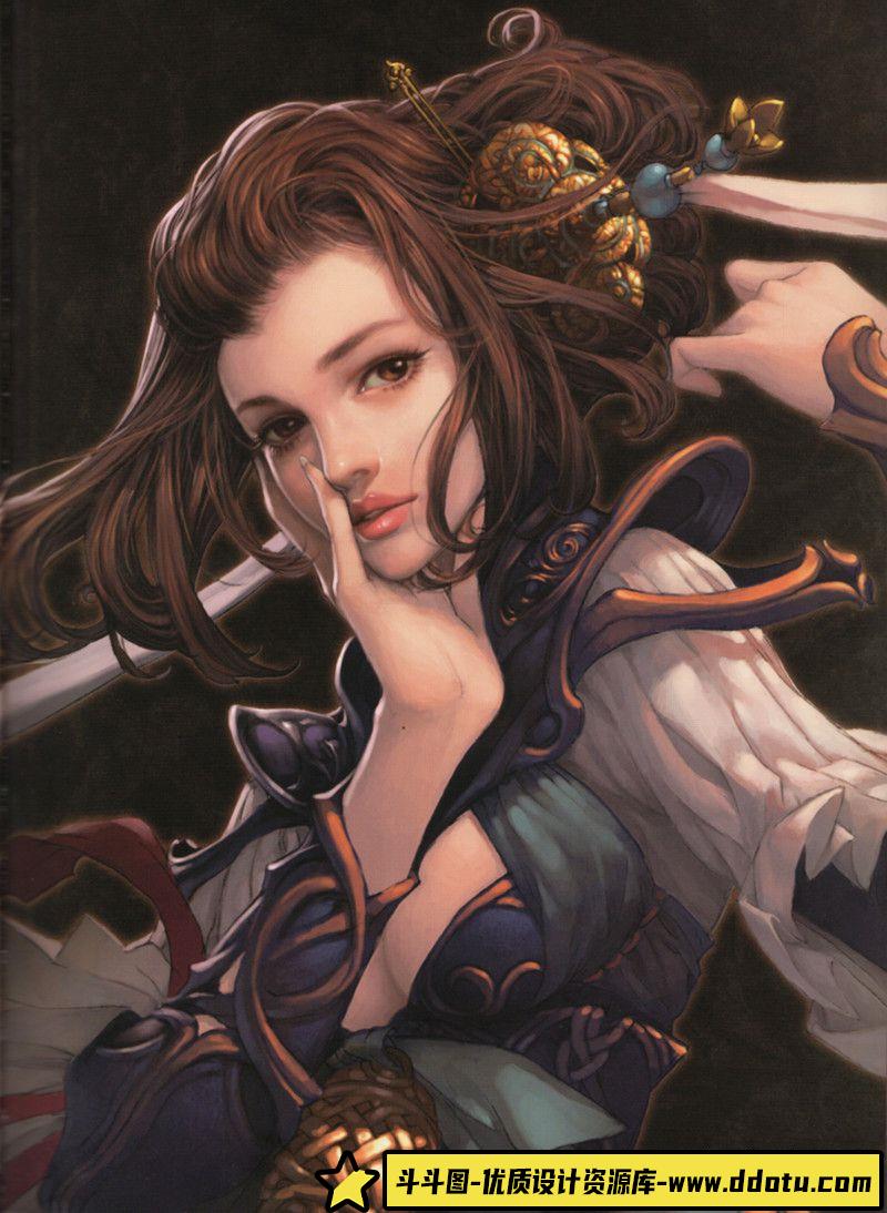 316-刘远画集 缪斯之瞳-绘师作品-128MB-130P