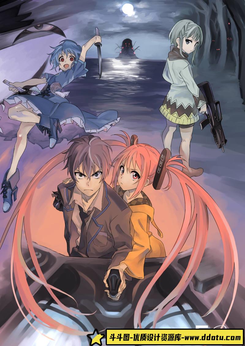 343-日本画师 henken 作品图包-绘师作品-305MB-486P-斗斗图
