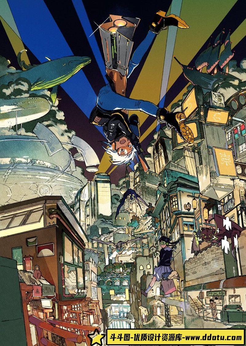 347-日本画师 瓜うりた 作品图包-绘师作品-166MB-285P