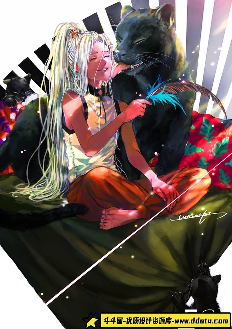 348-日本画师 壺也(Tsubonari) 作品图包-绘师作品-183MB-128P